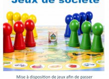 Bibliothèque - Exposition Jeux de Société