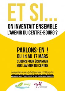 Et si on inventait ensemble l'avenir du Centre-Boug?