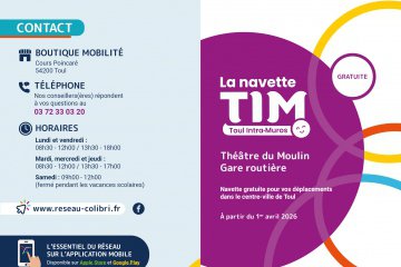 Déplacez-vous facilement et gratuitement à Toul avec la nouvelle navette TIM !