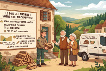 Chaleur et solidarité : Le "Bois des Anciens" est de retour à Foug !