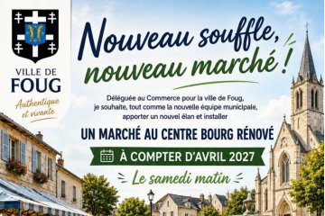 Un nouveau marché s'installe au cœur de Foug