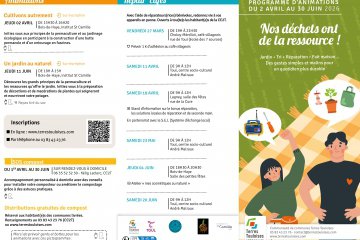 Programme d'animations "Nos déchets ont de la ressource !"
