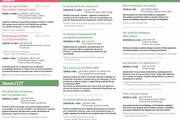 Programme d'animations "Nos déchets ont de la ressource !"