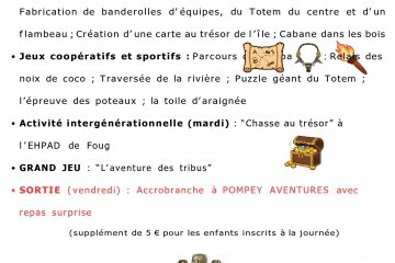 Les Francas - Vacances de Printemps 2026