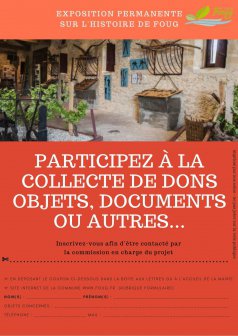 Inscriptions Exposition Permanente