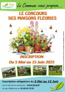 Inscription au Concours des Maisons Fleuries 2025