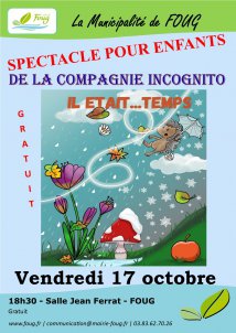 Spectacle - Il était temps - CIE INCOGNITO
