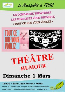 Théâtre - Les Complices