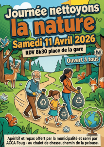 Journée nettoyons la nature - Foug