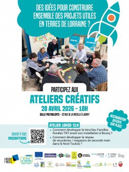 Soirée créative citoyenne du 28 avril à Lagney