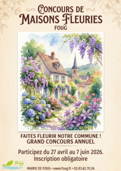 Concours des Maisons Fleuries - Édition 2026