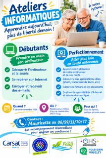 Ateliers informatiques seniors